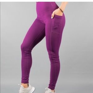 BuffBunny Luna Leggings Açaí Purple Size Large